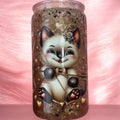 ✨ Golden Love Kitty Snow Globe 16 Oz Acrylic 💛