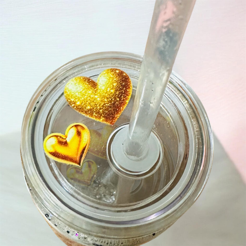 ✨ Golden Love Kitty Snow Globe 16 Oz Acrylic 💛