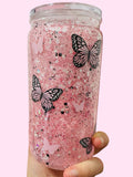 Pink Butterfly Dreams 🦋💗✨ 16 Oz Snow Globe