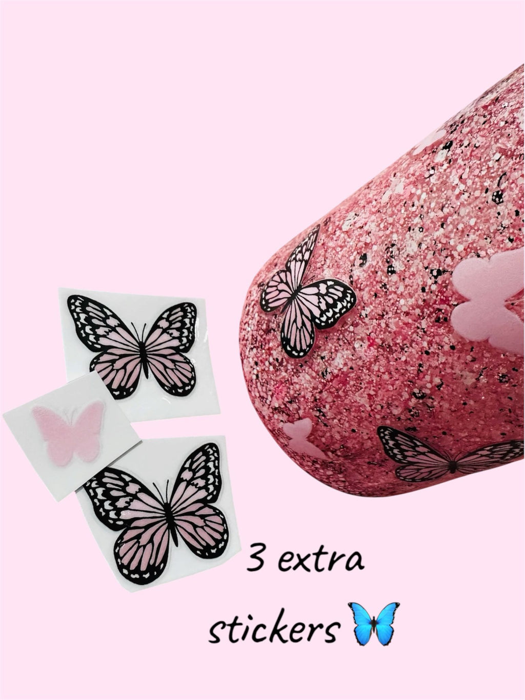 Pink Butterfly Dreams 🦋💗✨ 16 Oz Snow Globe