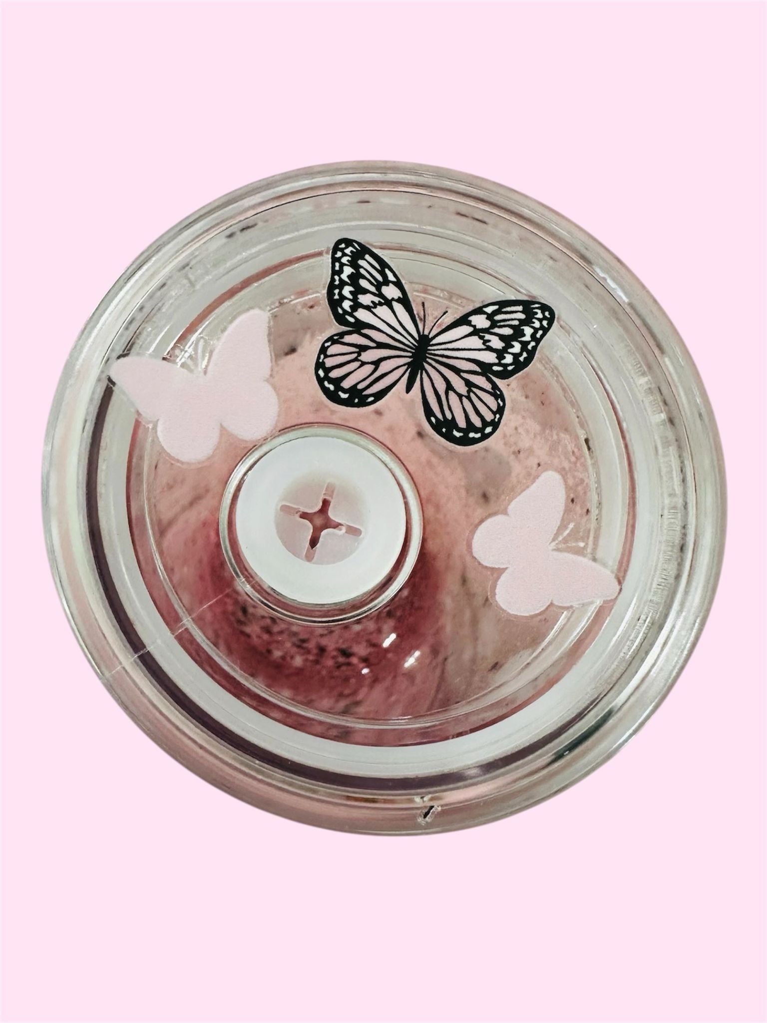 Pink Butterfly Dreams 🦋💗✨ 16 Oz Snow Globe