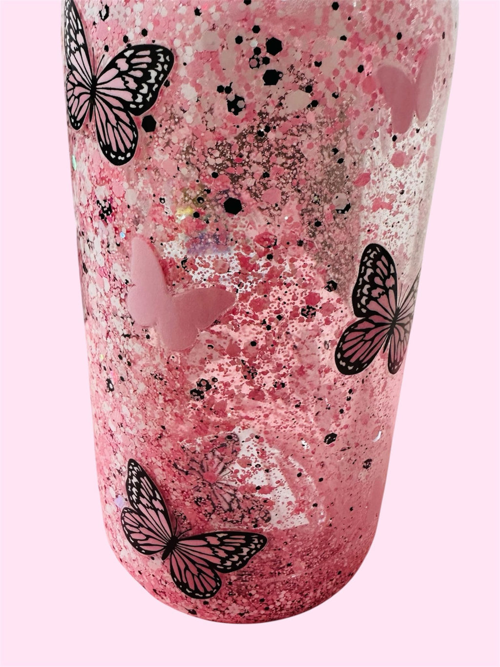 Pink Butterfly Dreams 🦋💗✨ 16 Oz Snow Globe